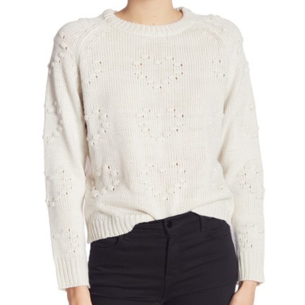 John + Jenn Heart Knit Sweater